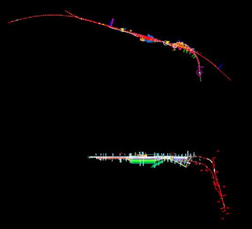 道路設(shè)計CAD圖紙之省道改建工程一標(biāo)平面圖名片設(shè)計指南