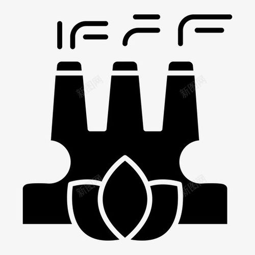 工廠生態(tài)能源圖標(biāo) 免費(fèi)下載，為網(wǎng)頁與電商平面設(shè)計注入創(chuàng)意素材